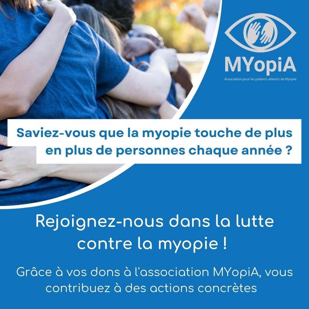 Soutenez l'Association MYopiA : Un don pour une vision meilleure
